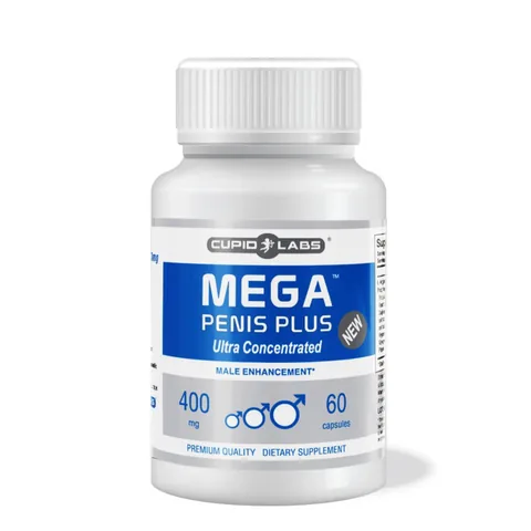 Mega Penis Plus – 60 капсули – Cupid Labs – Билкова добавка за мъже