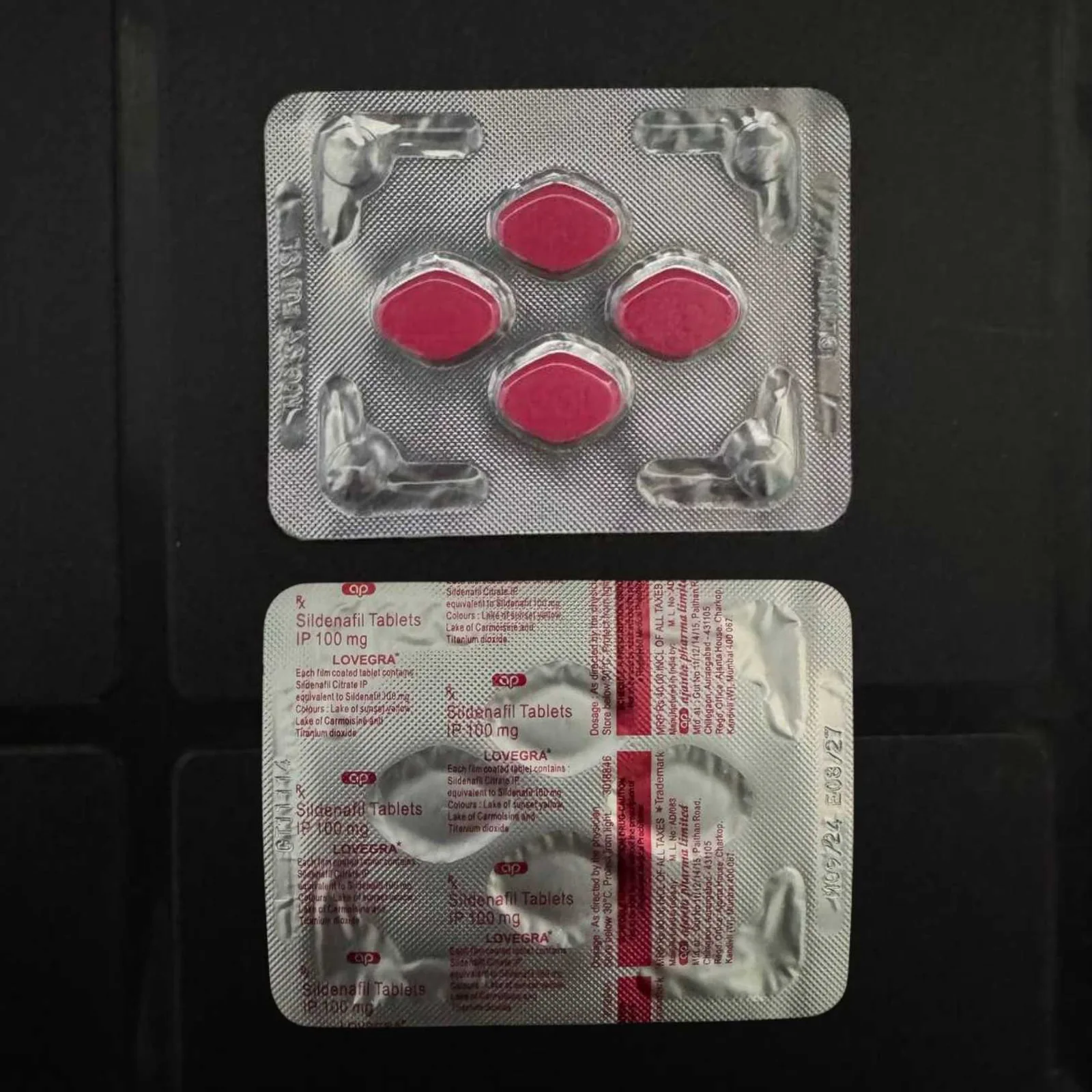 Lovegra Силденафил 100 mg за жени