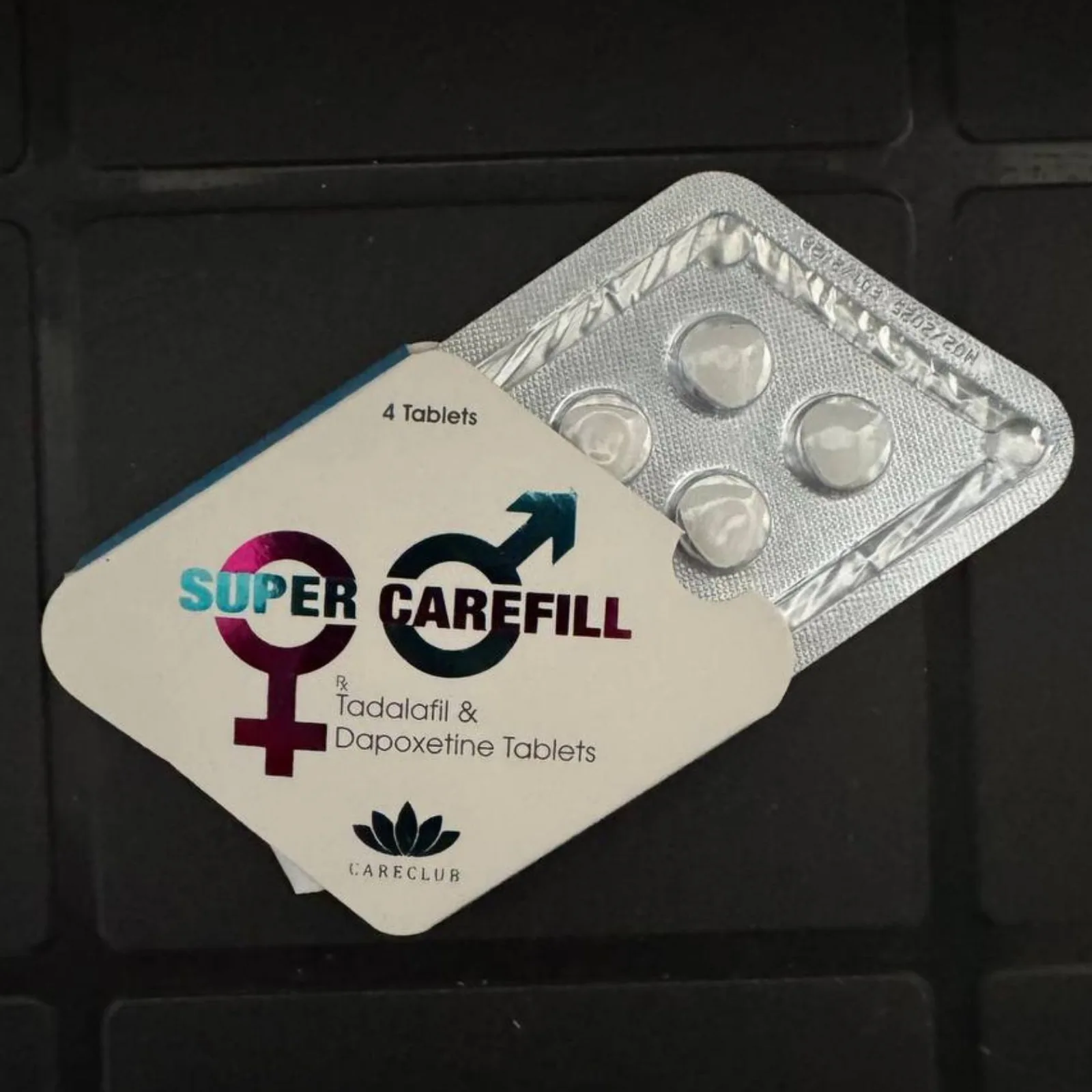 Super Carefill Тадалафил плюс Дапоксетин