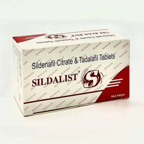 Sildalist (Силденафил 100 mg + Тадалафил 20 mg) – 6 таблетки